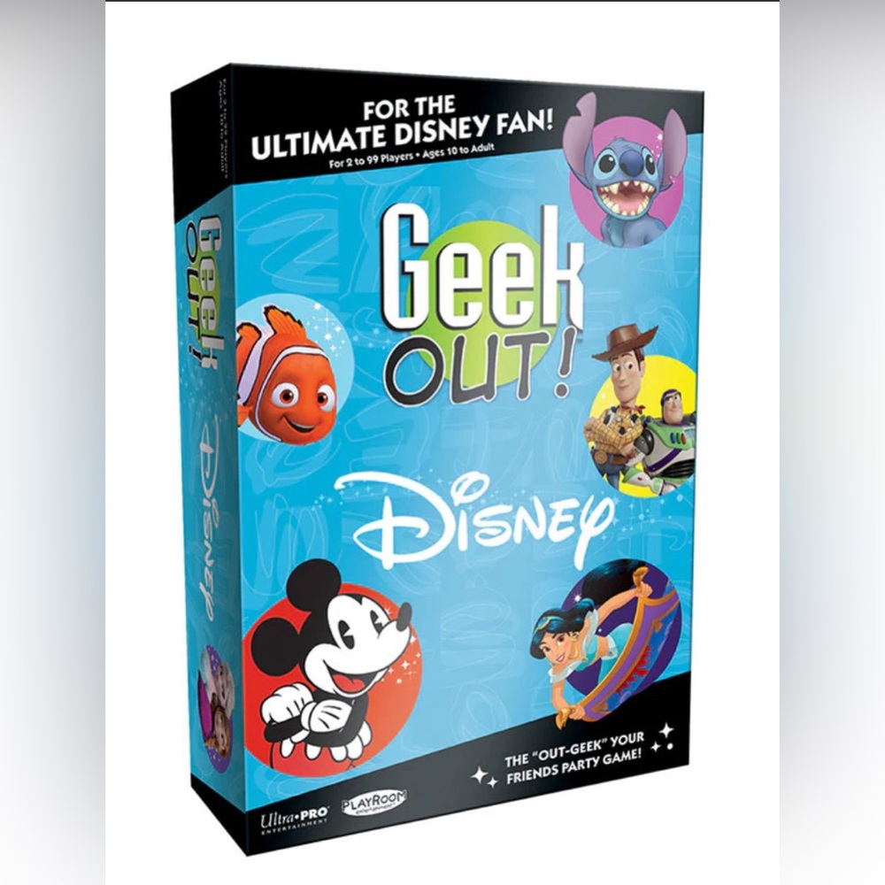 Geek Out! Disney Game NEW in Sealed Box